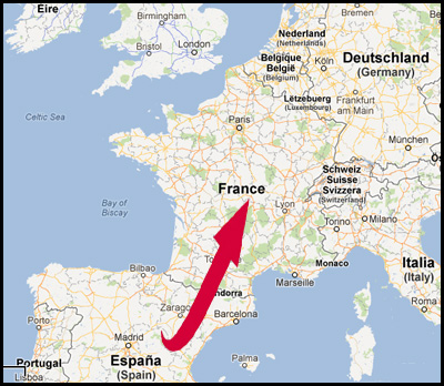 Envoyer des jambon « pata negra », Serrano et Bellota à la France et Belguique