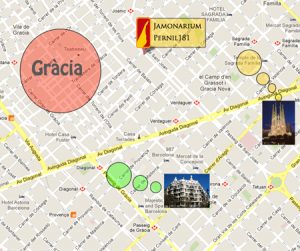 location jamonarium Barcelona